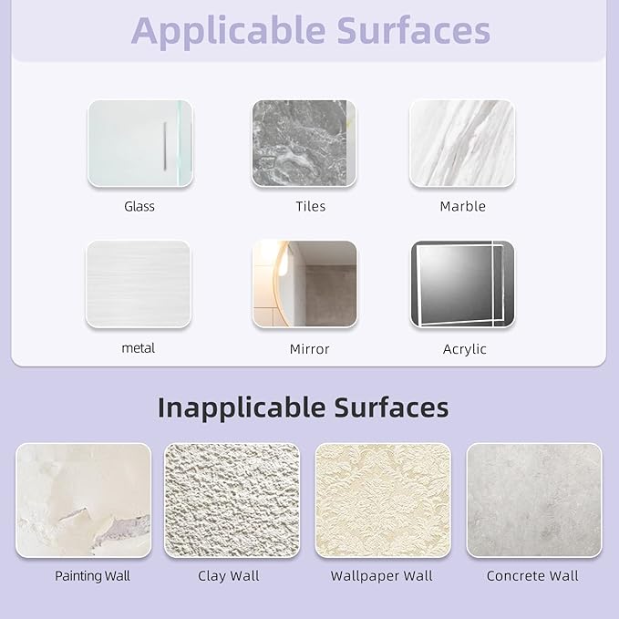 VIS'V Key Holder Wall Mount, Large Metal Self Adhesive Key Hanger with 4 Hooks, No Drilling, Extra Adhesive Strip, Gold