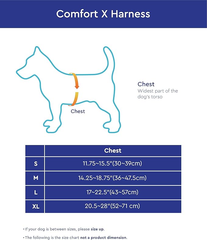 Gooby Comfort X Head In Harness - Purple, Medium - No Pull Small Dog Harness, Patented Choke-Free X Frame - Perfect on the Go Dog Harness for Medium Dogs No Pull, Small Dogs for Indoor and Outdoor Use