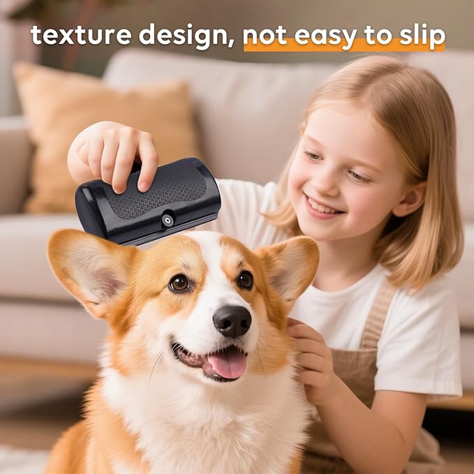 Groompro Deshedding Brush, Deshedding Brush for Pets, Deshedding Dog Brush for Cats, Dogs, Horses, Easy Hair Removal Tool