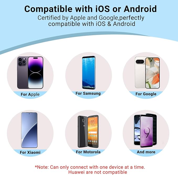 2 Pack Bluetooth Tracker for i0S or Android - Dual System Key Finder/Backpack Tracking Tag/Item Locator/Luggage Smart Tag/Pet Tracker, Compatible with Apple Find My or Google Find Hub,IP67 Waterproof