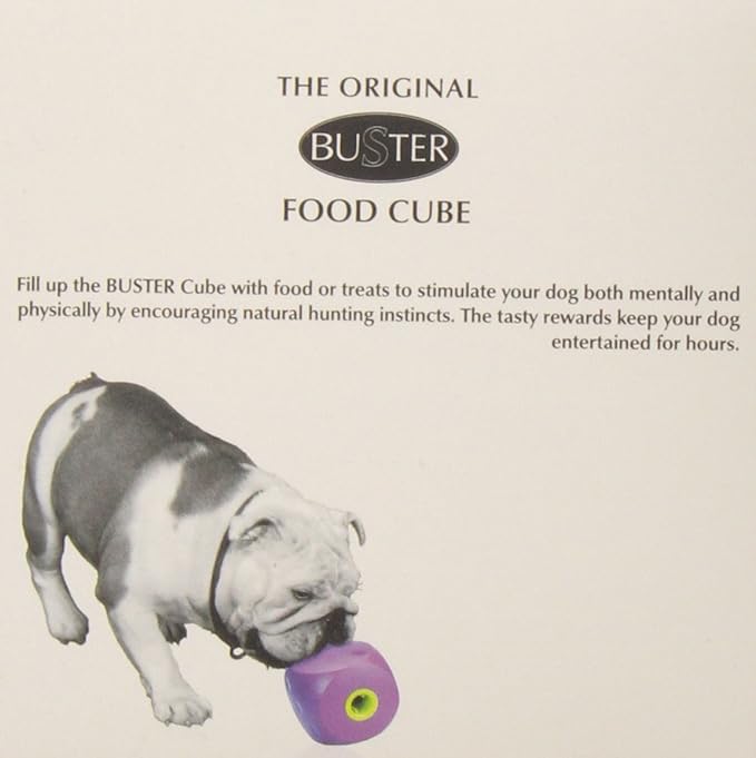 Kruuse Buster Food Cube Feeder, Purple
