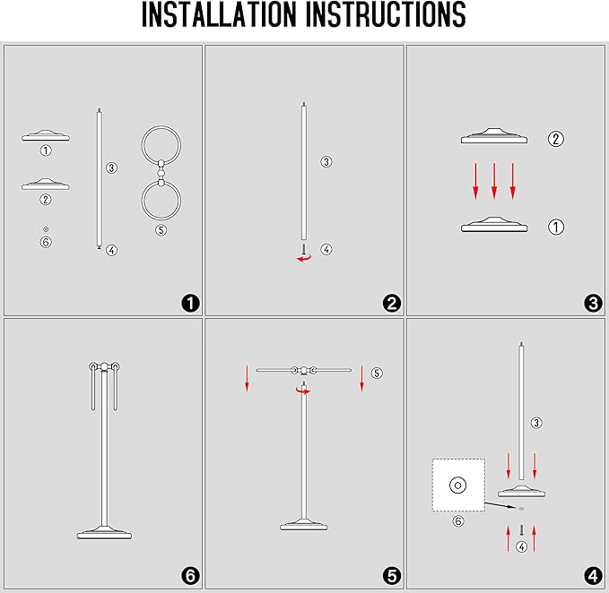 BGL Fingertip Towel Holder Stand Hand Towel Ring for Bathroom or Kitchen Vanity Countertops to Store Hand Towels Washcloths or dishcloths - 2 Hanging Rings,Gold…