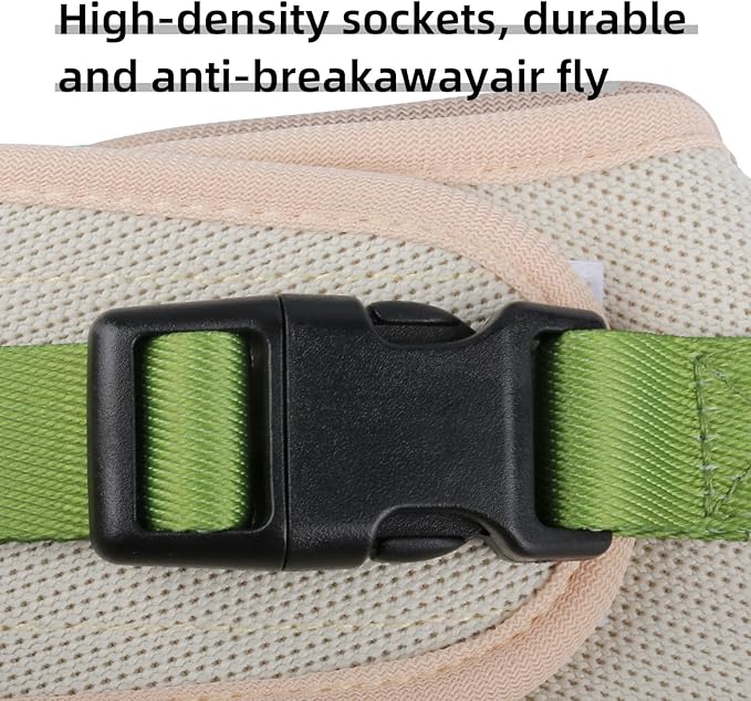 EVERKING Cat Harness and Leash Set, New Fly Fabric, Soft and Breathable, Adjustable cat Walking Jacket, Fashionable cat Vest (Beige, S(Neck 7.48"-9.06", Chest 11.42"-18.11", 5-11lbs))