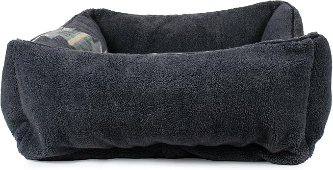 Pendleton Berber Kuddler Dog Bed - Wyeth Trail Oxford, XL
