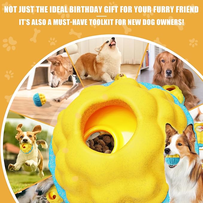 Interactive Dog Toys,Dog Puzzle Toy Treat Dispensing Pet Toys Pupsicles for Dogs Large,Frozen Treat Dogs Holder (1 Pack)