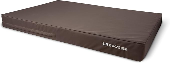 The Dog’s Bed Orthopedic Memory Foam Dog Bed, XXXL Grey/Black 64x44, Pain Relief for Arthritis, Hip & Elbow Dysplasia, Post Surgery, Lameness, Supportive, Calming, Waterproof Washable Cover
