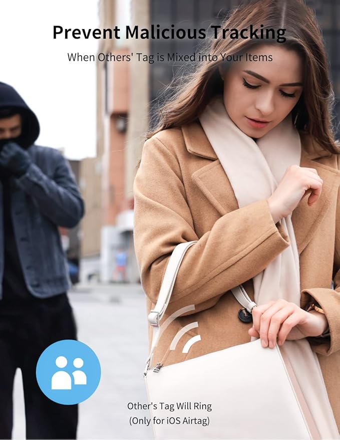 MOMAX Key Finder, Tracker Tag, Works with Apple Find My (iOS Only), Key Tracker with APP,Sound Location, Key Locator Tracker for Luggage, Suitcase, Wallet, Pet, Kid