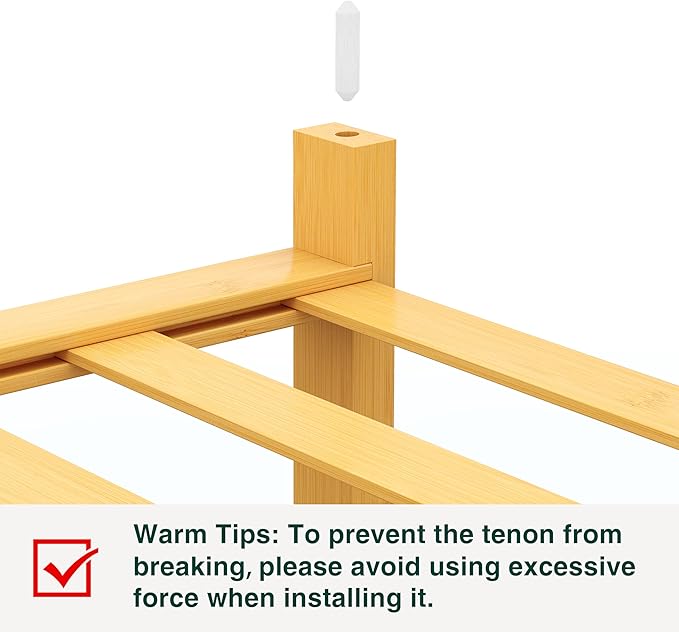 Smiry Shoe Rack, 5 Tier Long Bamboo Shoe Organizer, Stackable Free Standing Wooden Shoe Storage Shelf for Closet, Entryway, Front Door Entrance, Natural