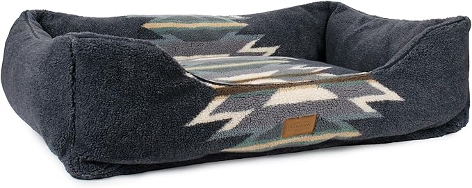 Pendleton Berber Kuddler Dog Bed - Wyeth Trail Oxford, XL