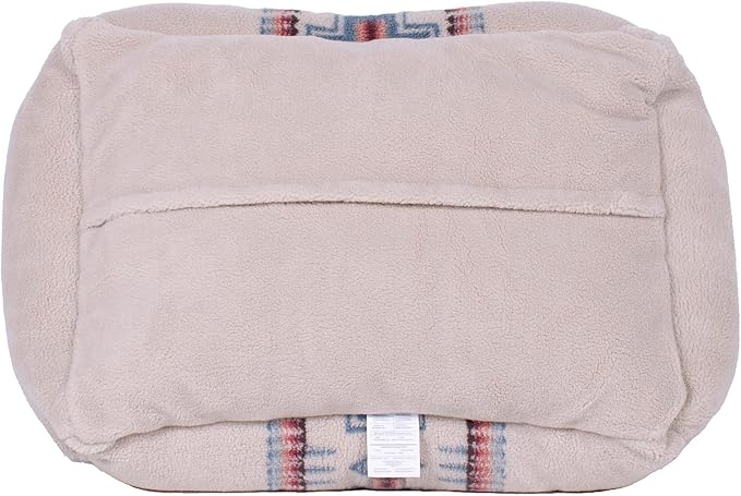 Pendleton Berber Kuddler Dog Bed - Harding Rosewood, L
