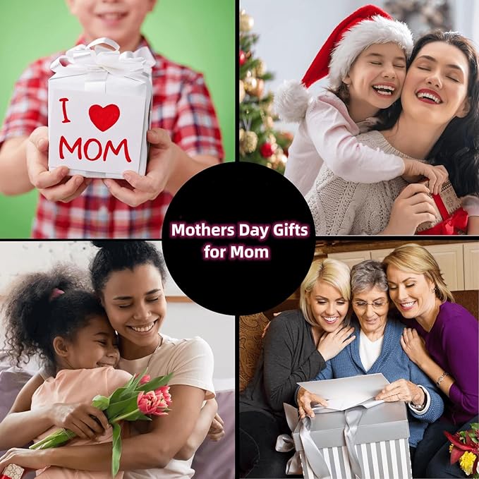 Black Dimmable Candle Warmer Lamp, Adjustable Height, Timer, Wooden Base, for Scented Wax with 2 Bulbs