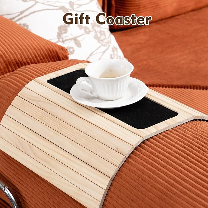 108" L Shaped Couch,Modular Sectional Sofa with Chaise,Cloud Sectional Couch with Deep Seat & Removable Pillow for Living Room,Bedroom,No Assembly Required(Brick Red)