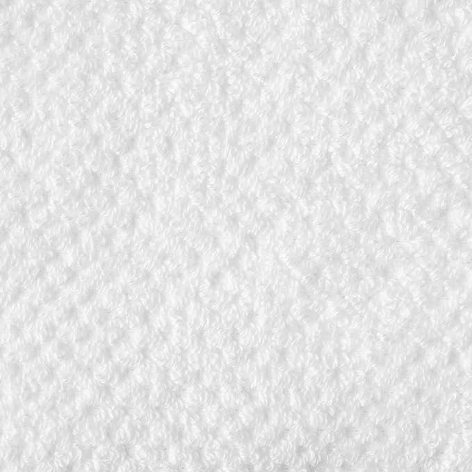 Welhome Franklin Premium 6 Pack Hand Towels Popcorn Textured White Bathroom Towels Hotel & Spa Towels for Bathroom Soft & Absorbent | 600 GSM 100% Cotton Hand Towels