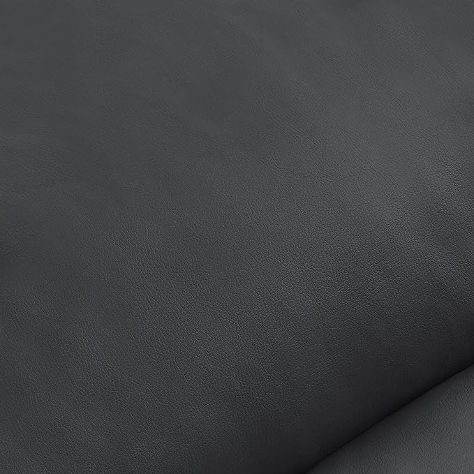 MCombo Large Power Lift Recliner Chair with Massage and Heat for Tall Elderly People, 3 Positions, Cup Holders, and USB Ports, Faux Leather 7516 (Large, Black)