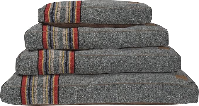 PENDLETON Vintage Camp Napper Dog Bed Heather Green, S