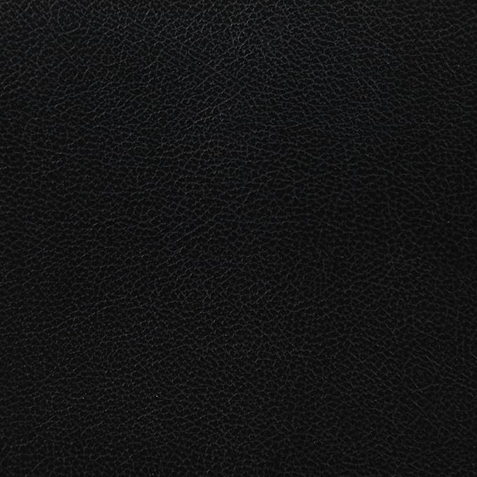 OSP Home Furnishings Deluxe Wood Banker's Desk Chair with Padded Seat, Adjustable Height and Locking Tilt, Fruitwood Finish and Black Vinyl