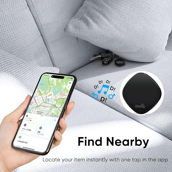 Item Finders Tracker Work with Apple Find My APP (iOS Only), Smart Bluetooth Locator for Keys, Luggage Suitcases, Bags Wallets, Backpack, IP67 Waterproof (4 Pack)