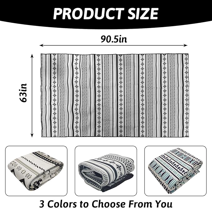 BNOSDM Extra Large Cage Liners for Rabbits 91" X 63" Washable Rabbit Pad Large Bunny Mat Anti Slip Rug for Bunnies Pet Carpet for Chinchillas Cats Guinea Pigs Dogs