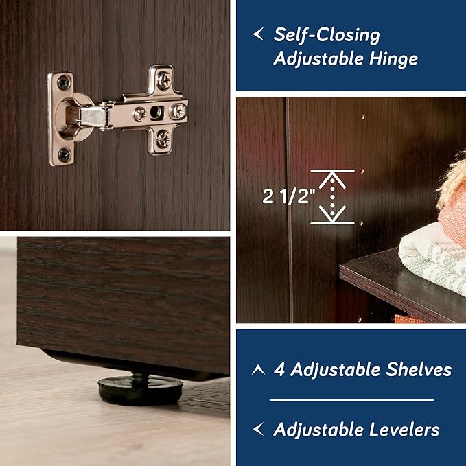 Sauder HomePlus Storage Cabinet/ Pantry cabinets, Dakota Oak finish