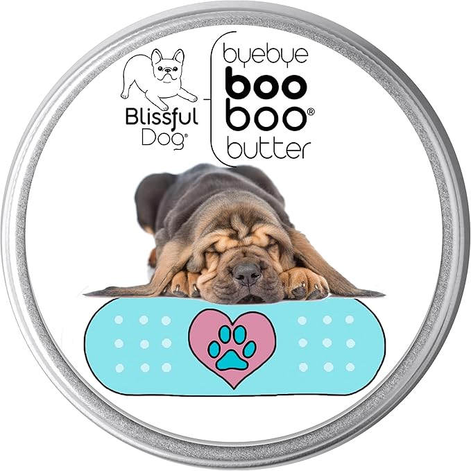The Blissful Dog 2 oz TIN Bloodhound Booboo Butter
