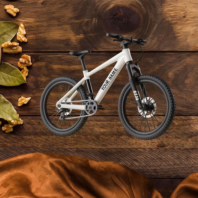 UrbanNEST Personalized Mountain Bike Christmas Ornament, Bicycle Ornaments for Christmas Tree, Mountain Bike Ornament, Bicycle Ornaments, Biker Girl Gifts, Gifts for Cyclist, Xmas Decorations