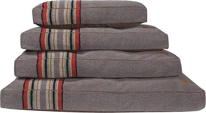 PENDLETON Vintage Camp Napper Dog Bed - Mineral Umber, S