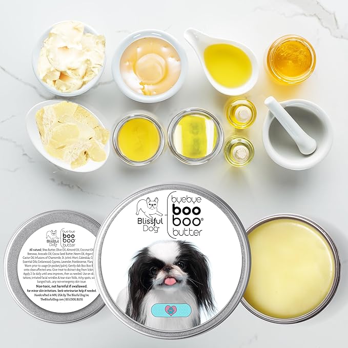 The Blissful Dog 4 oz TIN Japanese Chin Booboo Butter
