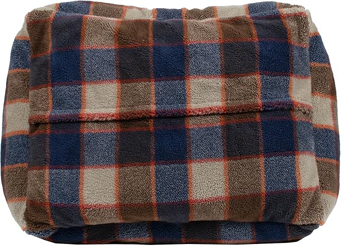 Pendleton Berber Kuddler Dog Bed - Mountain Plaid, M