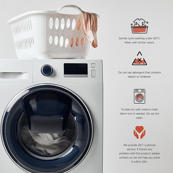 Simple&Opulence French Linen Duvet Cover Set 78" x 86"- 3 Pieces (1 Comforter Cover,2 Pillowcases)- Natural Flax Cotton Blend-Solid Color Breathable Farmhouse Bedding- Khaki, Full