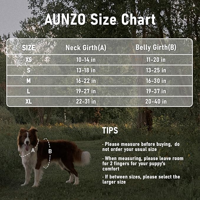 No Pull Dog Harness with 2 Metal D-Rings, Easy on/Off Dog Vest with Neck Buckle, No Need Over Head, Easy Walk Escapeproof No Choke Reflective Breathable, Harness for Large Dogs