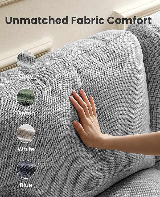 Amada 40" Oversized Accent Sofa Chair, Modern Armchair with Deep Seat, Comfy Upholstered Large Reading Chair with Removable Washable Covers for Living Room & Bedroom Office