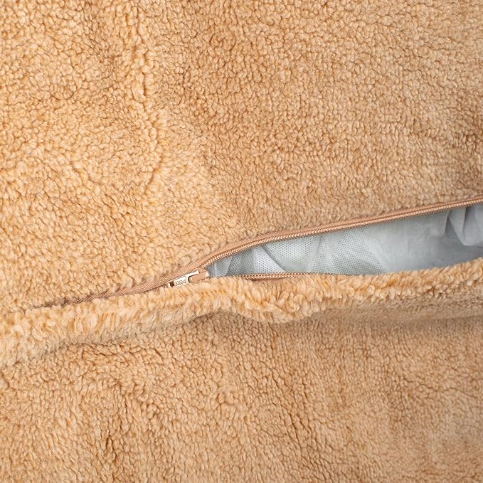 Pendleton Berber Kuddler Dog Bed - Wyeth Trail Wheat, M