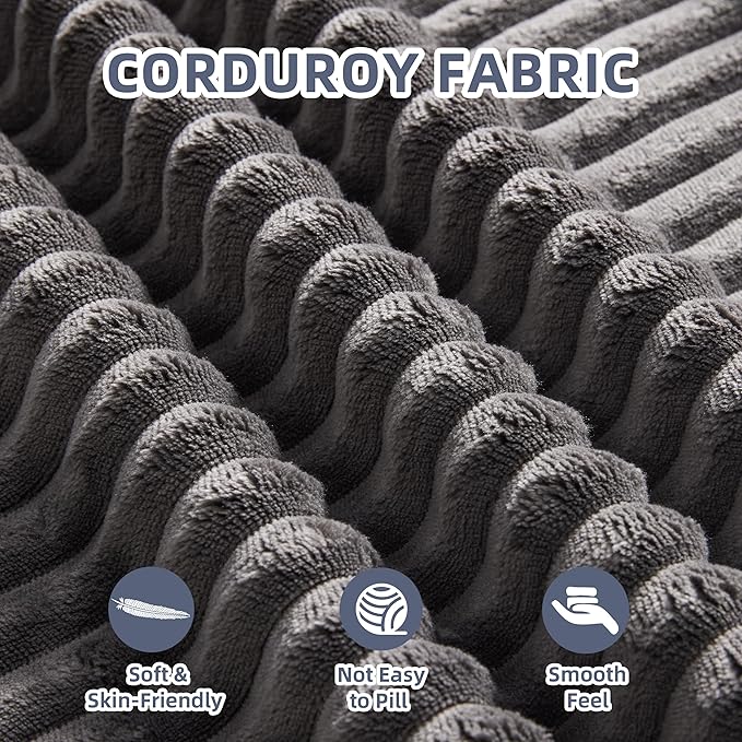 108” Modular Sectional Sofa, Cloud Sectional Couch with Deep Seat, Modern Modular L-Shape Sofa Couch with Chaise,Upholstered Boneless Couches for Living Room Bedroom (Grey, Left Facing Chaise)