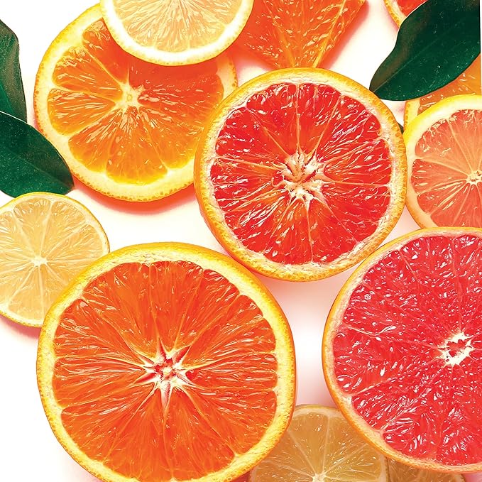 Grapefruit Zest Odor Eliminating Highly Fragranced Candle - Eliminates 95% of Pet, Smoke, Food, and Other Smells Quickly - Up to 80 Hour Burn time - 12 Ounce Premium Soy Blend