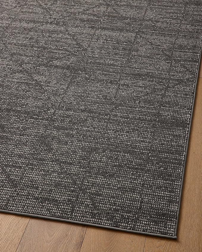 Loloi Kamala Collection KAM-06 Charcoal/Ivory 2'-3" x 3'-10" Accent Rug
