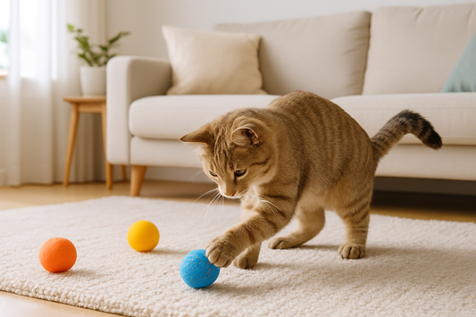 Play, Chase, Repeat: The Simple Joy of a Cat Toy Ball