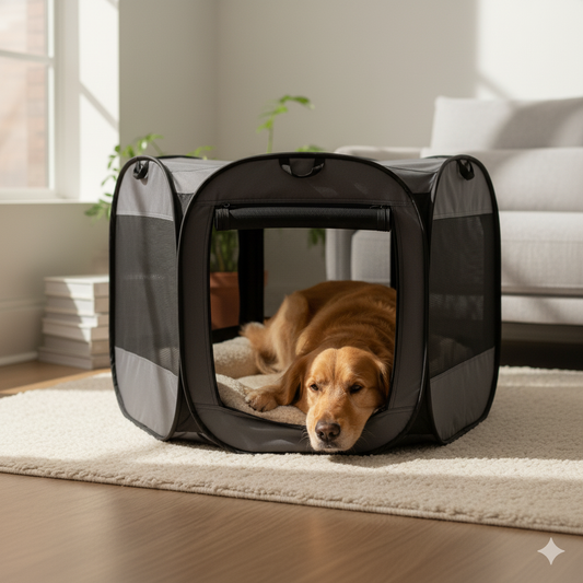 Portable Soft Dog Crates: A Safe Haven for Dogs Who Travel, Explore, and Rest