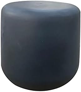 FCT39BK Modern Lightweight Concrete Coffee Table - Suitable for Indoor or Outdoor - Easy Clean - Size : 20.50 x 20.50 x 18.10 inches - Black