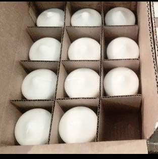 3 X 4 Inch Pillar Candles Set of 12 Bulk Event Pack Round Unscented Premium Wax White Pillar Candles for Wedding, Spa, Party, Birthday, Holiday, Bath, Home Decor (3X4 White)