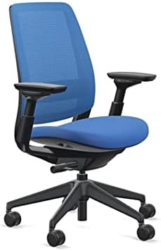 Steelcase Series 2 Office Chair, Graphite Frame, Cogent Connect Royal Blue, Hard Floor Casters