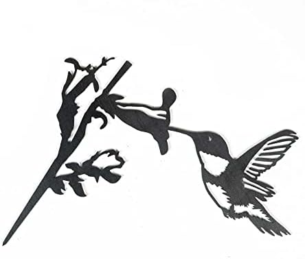 METALBIRD - Hummingbird - Outdoor Tree Ornaments in Corten Steel - Metal Art Proudly Made in The USA