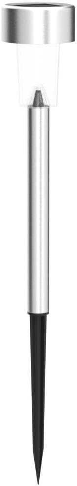 SOLPEX 16 Pack Solar Outdoor Lights Pathway, Stainless Steel Solar Lights Outdoor Waterproof,LED Landscape Lighting Solar Walkway Lights for Landscape/Patio/Lawn/Yard/Driveway-Warm White