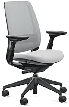 Steelcase Series 2 Office Chair, Graphite Frame, Cogent Connect Nickel