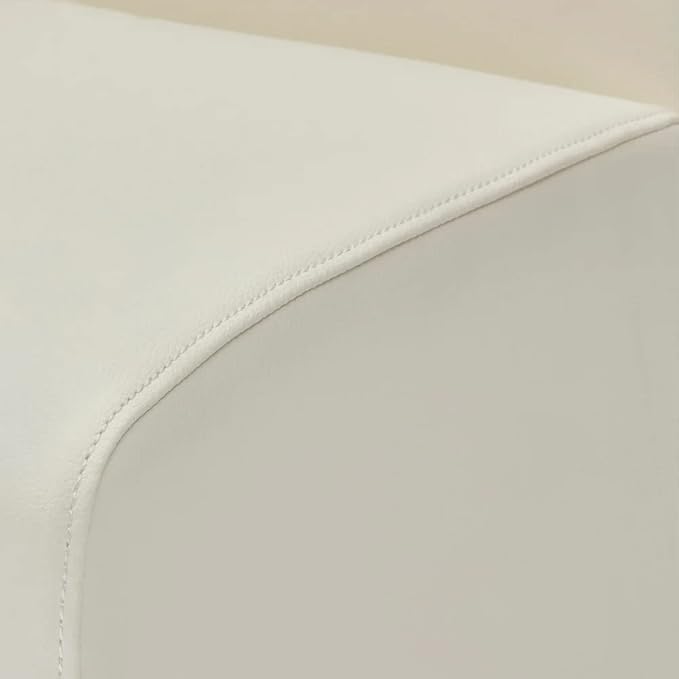 Zuri Furniture Boston High Back Modern Dining Chair - Cream