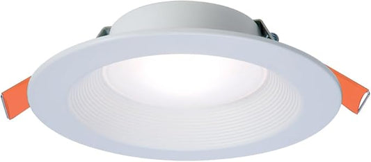 HALO RL 6-Inch Indoor/Outdoor Canless LED Downlight with Selectable Color Temperatures - RL6069FSD2W1EWHDM