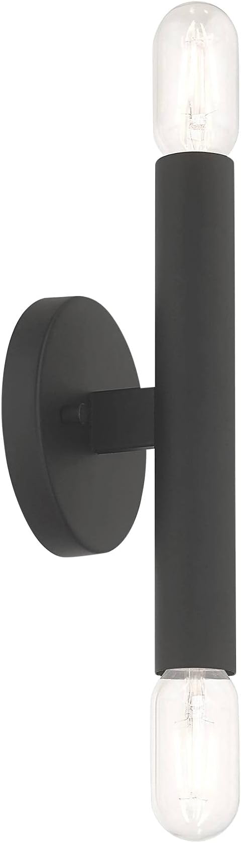 Livex Lighting 2 Lt Black ADA Wall Sconce