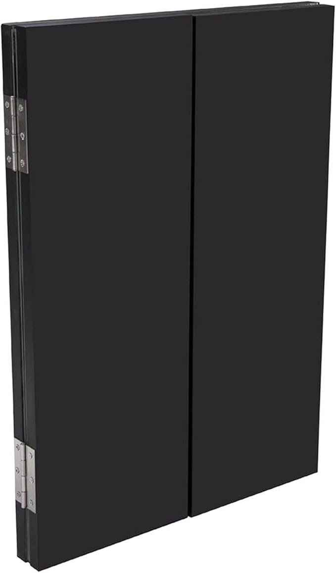 Howard Elliott Tripoli Trifold Vanity Mirror 3 Way TableTop Bedrooms, Bathroom, Makeup Portable Cosmetic & Makeup Mirror with Beveled Edges Tri-fold Mirror, 31 Inch x 21 Inch