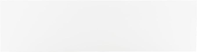 Modern U-Style Console Table, 60-Inch Black MDF Entryway Table with Geometric Design, Painted Finish, Adjustable Feet for Living Room, Hallway, 60 x 15.7 x 31.7 Inches