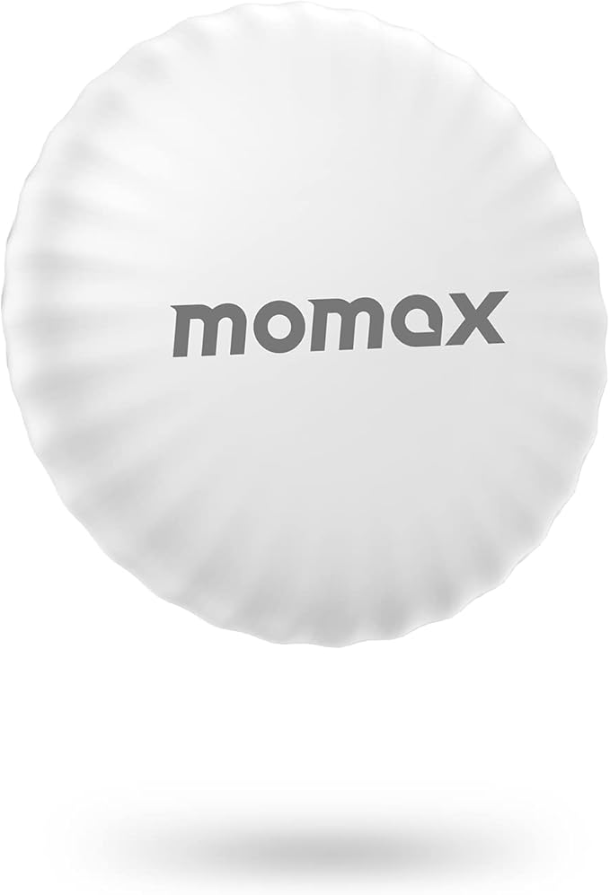 MOMAX Key Finder, Tracker Tag, Works with Apple Find My (iOS Only), Key Tracker with APP,Sound Location, Key Locator Tracker for Luggage, Suitcase, Wallet, Pet, Kid