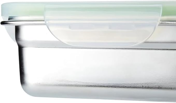 Set of 3 Stainless Steel Sandwich Containers - Food Grade Metal Base with a BPA Free Leakproof & Airtight Silicone Seal Lid. Great for Sandwiches, Snacks, Meal Prep & Food Storage - Blue/Green/Orange